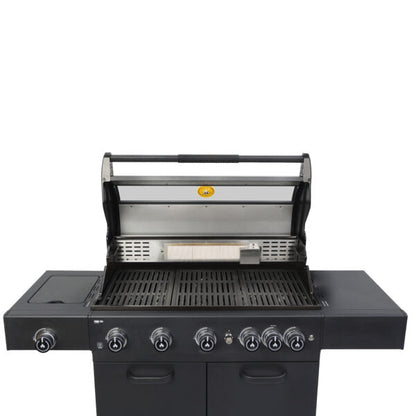 GRLLR Prime G5S 5 Brenner Gas Barbecue mit Back Brenner und Side Brenner