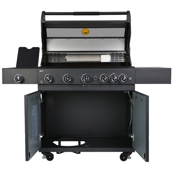GRLLR Prime G5S 5 Brenner Gas Barbecue mit Back Brenner und Side Brenner