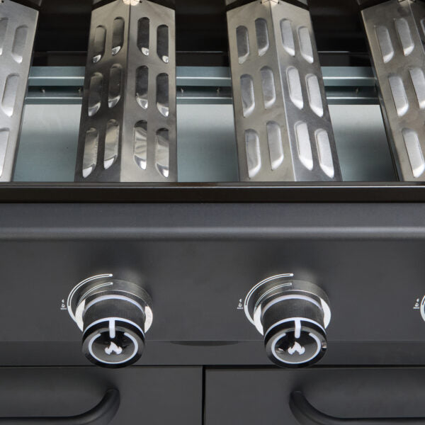 GRLLR Prime G4S 4 Brenner Gas Barbecue mit Side Brenner
