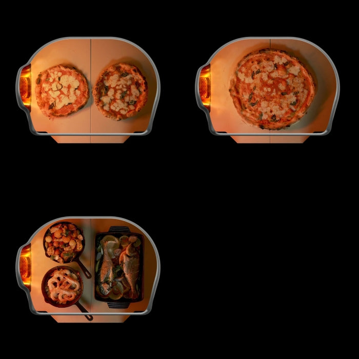 Gozney Dome Gen 2 Off Schwarz Multi Fuel Pizza Oven