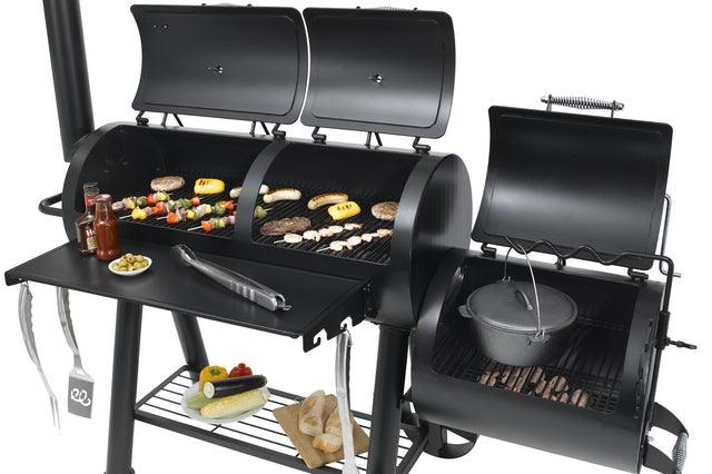 Premium Indianapolis Heavy Duty Offset Grill Smoker