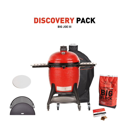 Kamado Joe Big Joe III mit DisAbdeckungy Pack