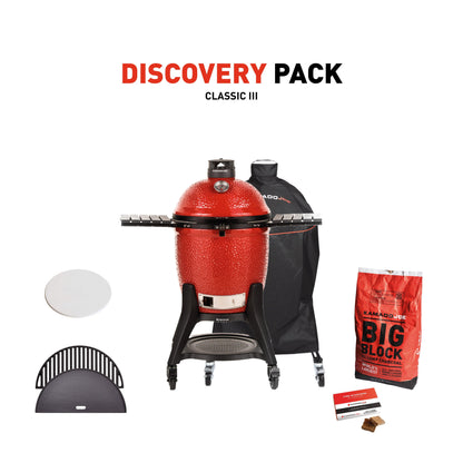Kamado Joe Classic III mit DisAbdeckungy Pack