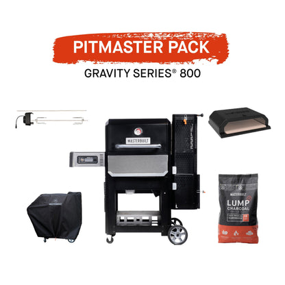 Premium Masterbuilt 800 GravityFed Grill mit Pitmaster Pack