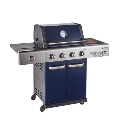 Premium Outback Blue Jupiter 4 Brenner Hybrid Grill