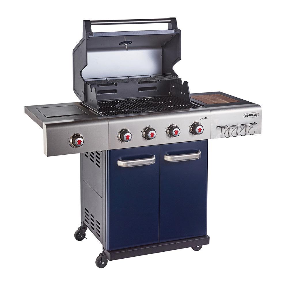 Premium Outback Blue Jupiter 4 Brenner Hybrid Grill