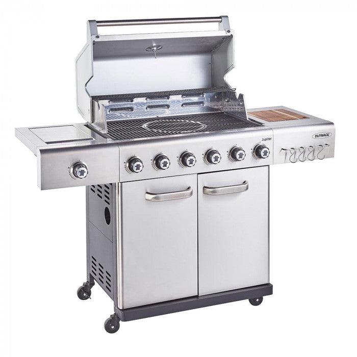 Premium Outback Jupiter Hybrid 6 Brenner Stainless Steel Gas Grill