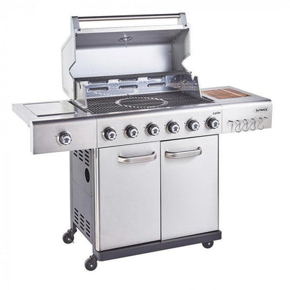 Premium Outback Jupiter Hybrid 6 Brenner Stainless Steel Gas Grill