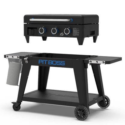 Premium Pit Boss 3 Brenner Ultimate Plancha Grillplatte