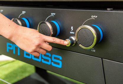 Premium Pit Boss 4 Brenner Ultimate Plancha Grillplatte