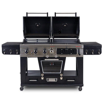 Premium Pit Boss Memphis 1.0 Ultimate Combo Räucher Grill Grill mit Abdeckung + Regulator