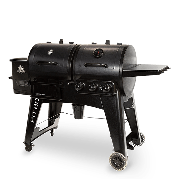 Premium Pit Boss Navigator 1230CN Combo Pellet Gas Grill Grill