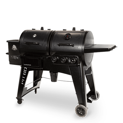 Premium Pit Boss Navigator 1230CN Combo Pellet Gas Grill Grill