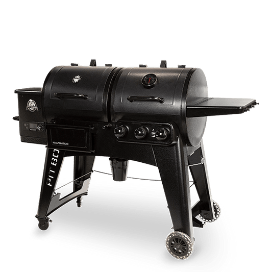 Premium Pit Boss Navigator 1230CN Combo Pellet Gas Grill Grill