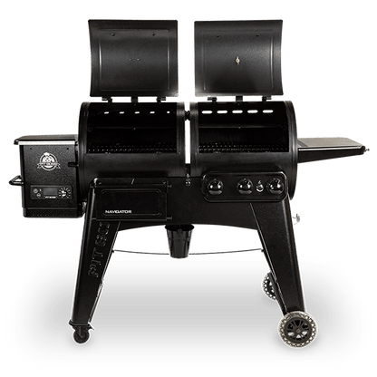 Premium Pit Boss Navigator 1230CN Combo Pellet Gas Grill Grill