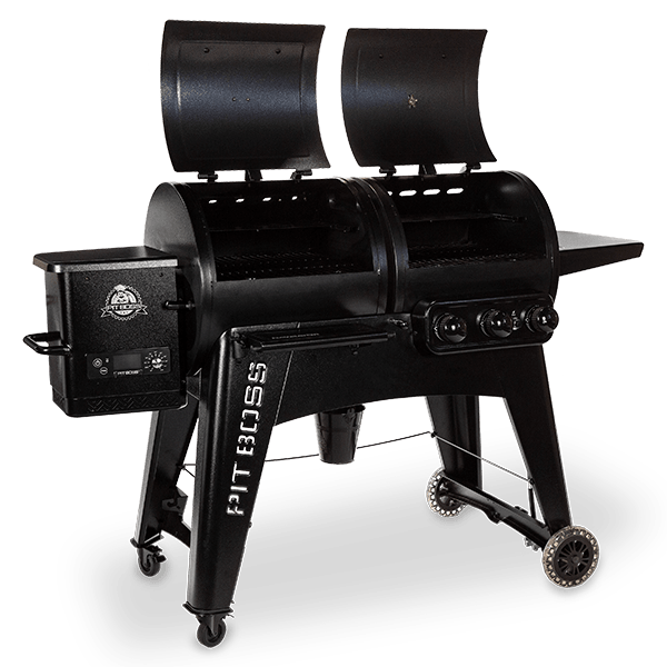 Premium Pit Boss Navigator 1230CN Combo Pellet Gas Grill Grill