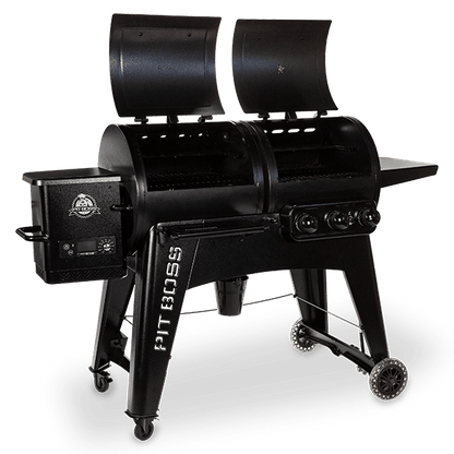 Premium Pit Boss Navigator 1230CN Combo Pellet Gas Grill Grill