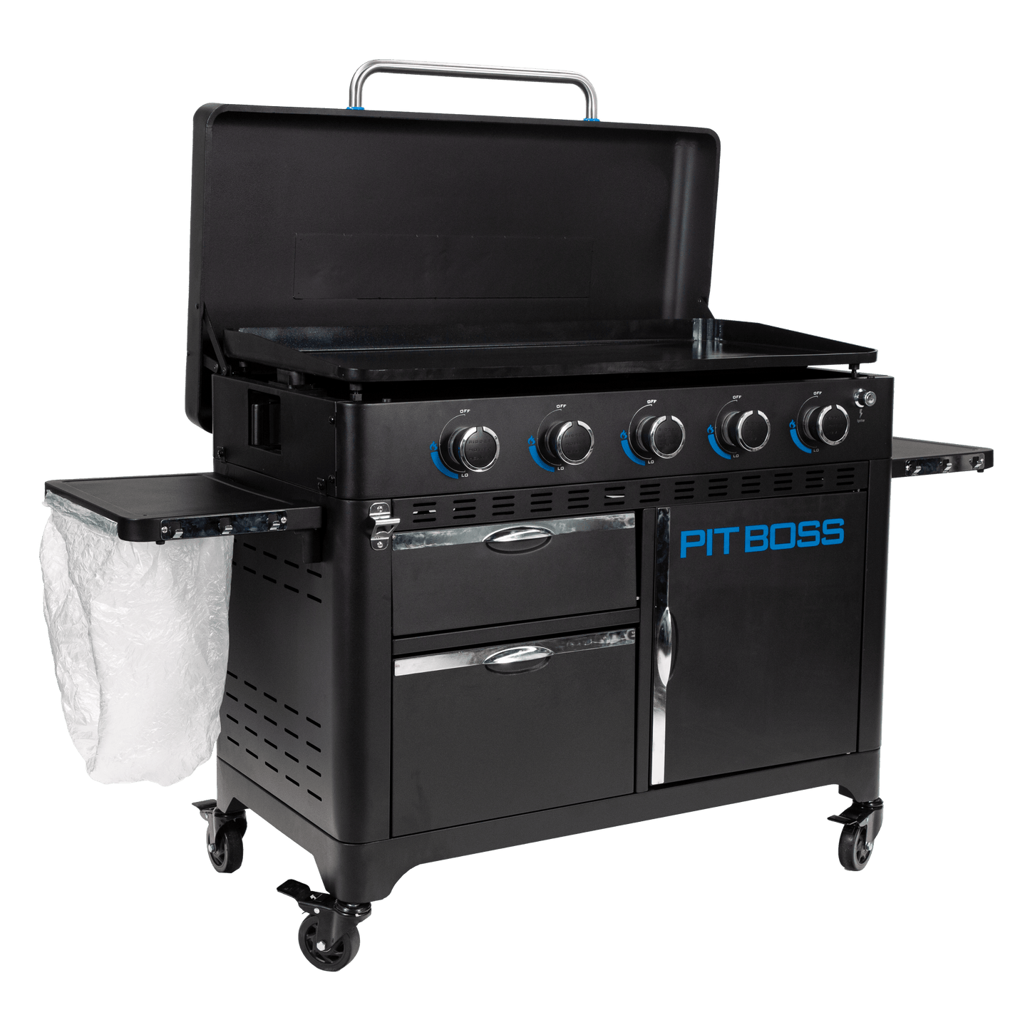 Premium PitBoss 5 Brenner Ultimate Plancha Grillplatte