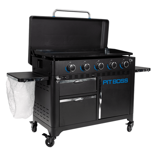 Premium PitBoss 5 Brenner Ultimate Plancha Grillplatte