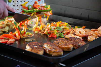 Premium PitBoss 5 Brenner Ultimate Plancha Grillplatte