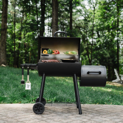 Premium Smokin' Pro Holzkohle Grill und Offset Smoker by Char-Griller