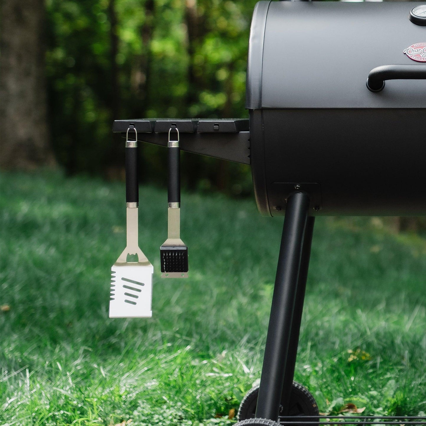 Premium Smokin' Pro Holzkohle Grill und Offset Smoker by Char-Griller